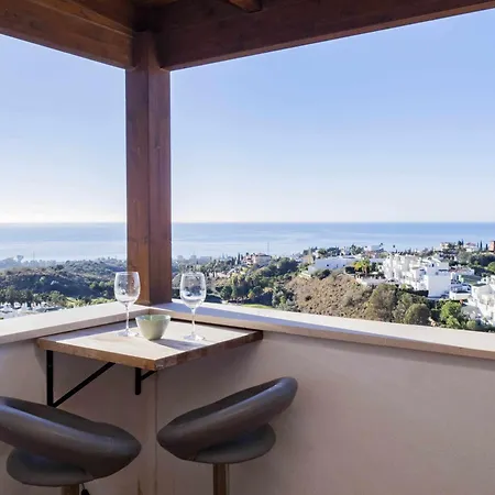 Atico Con Vistas Al Mar Piscina Y Parking Apartment Malaga